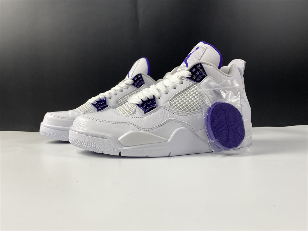【free shipping!!!】Air Jordan 4 Retro Purple Metallic