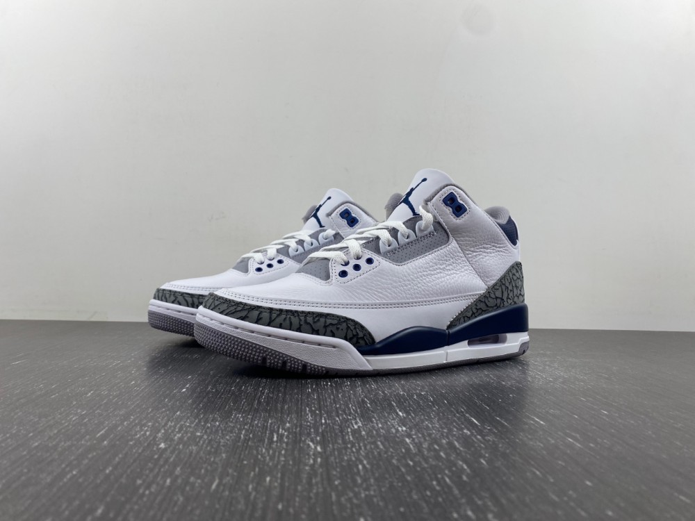 (free shipping)Air Jordan 3 “Midnight Navy”