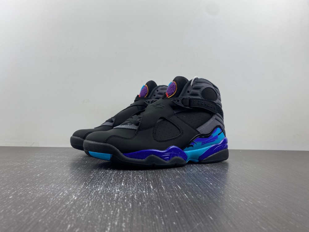 (free shipping) Air Jordan 8 “Aqua”