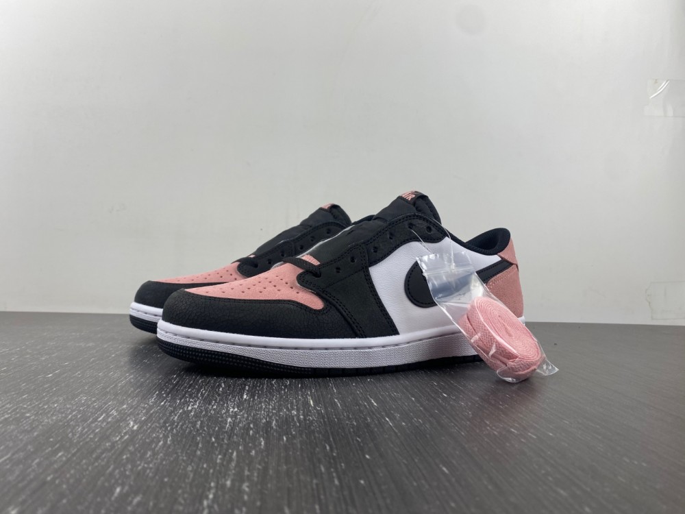 (free shipping) Air Jordan 1 Low OG “Bleached Coral”
