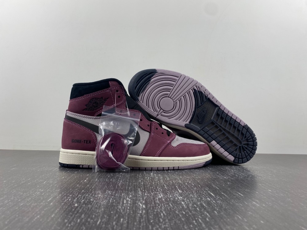 (free shipping)AIR JORDAN 1 HIGH ELEMENT GORE-TEX 'LIGHT BORDEAUX'