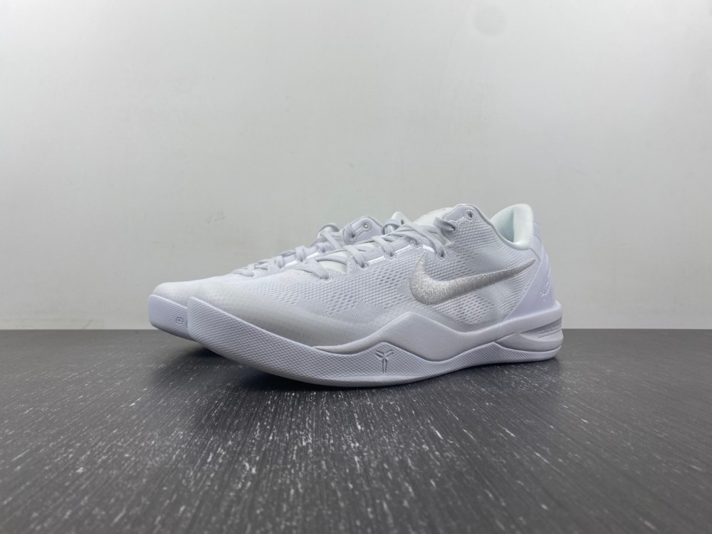 (free shipping) Nike Kobe 8 Protro “Triple White”