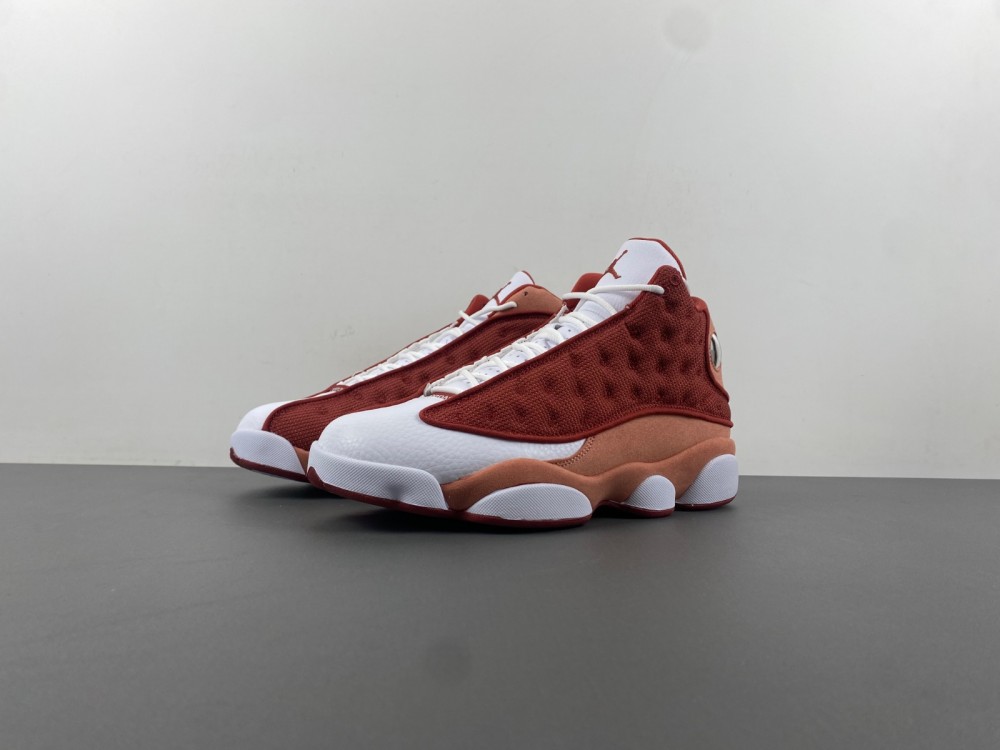 (free shipping) Air Jordan 13 “Dune Red”