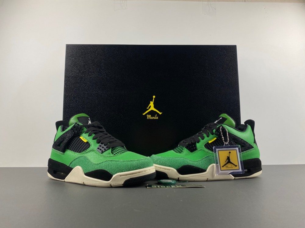 (free shipping)jordan 4 manila