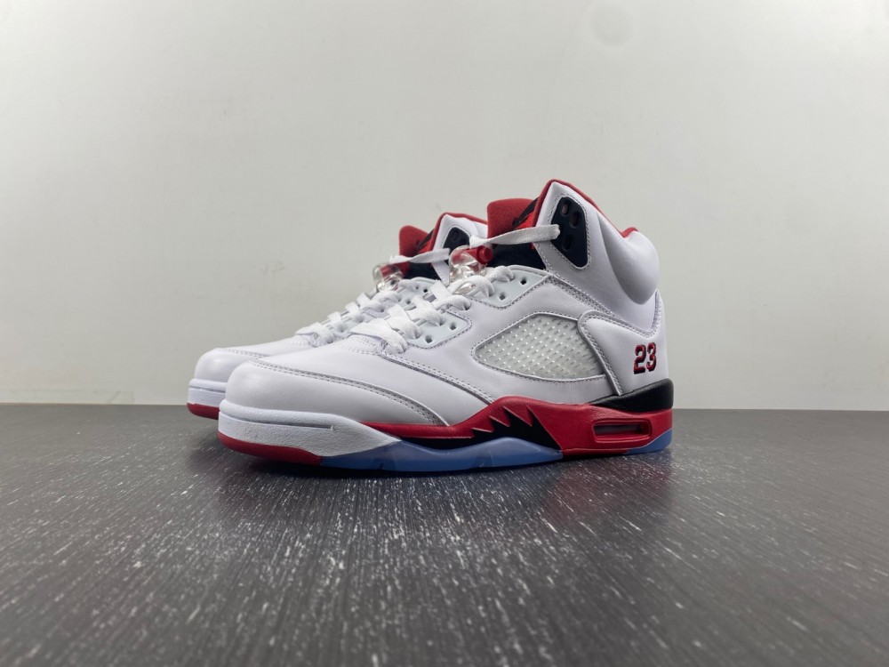 (free shipping)Air Jordan 5 “Fire Red”